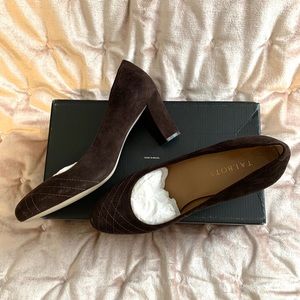 Like New Talbots Suede Heel